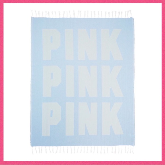 PINK Victoria's Secret Accessories - •Victoria’s Secret PINK• Logo beach blanket